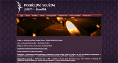 Desktop Screenshot of charon-zoudlik.cz